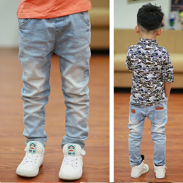 Boys spring and autumn pants Image