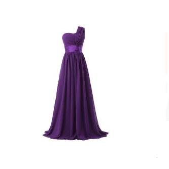 Long Multi-color Banquet Evening Dress Image