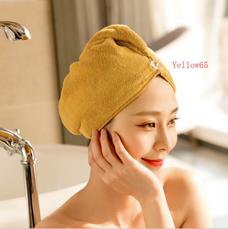 Women's Hair Dryer Cap, Absorbent Dry Hair Towel Image