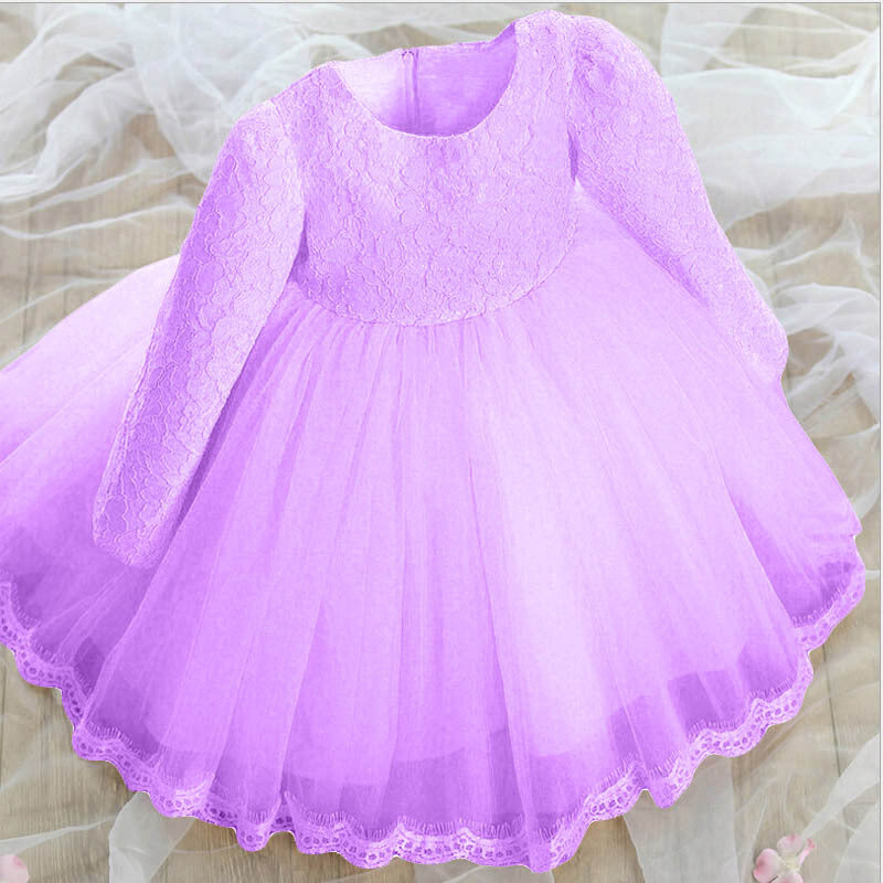 Lace princess dress girls summer dress Image