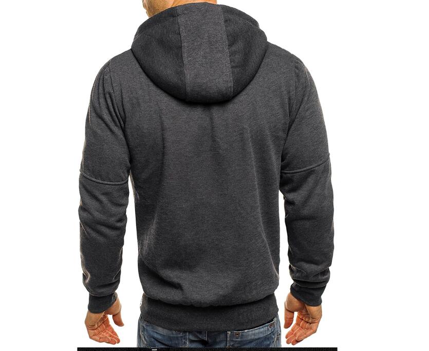 Men Hoodie Cotton Jacket Image