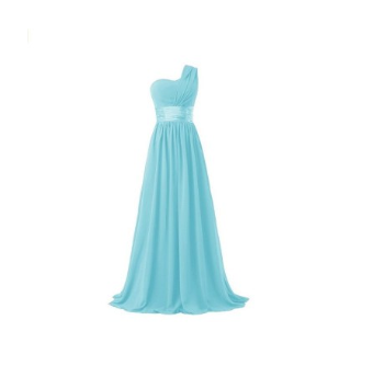 Long Multi-color Banquet Evening Dress Image