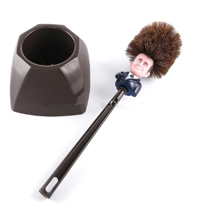 Funny Donald Trump Toilet Brush Image