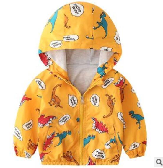 Boy jacket casual hooded jacket Image