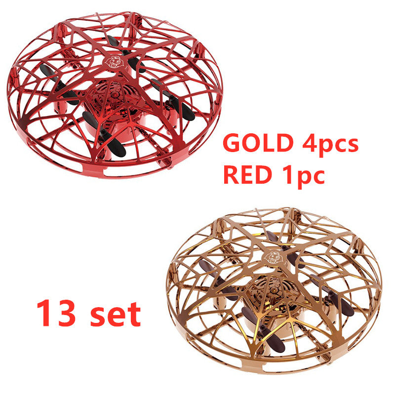 Flying Helicopter Mini Drone UFO RC Drone Infraed Induction Image