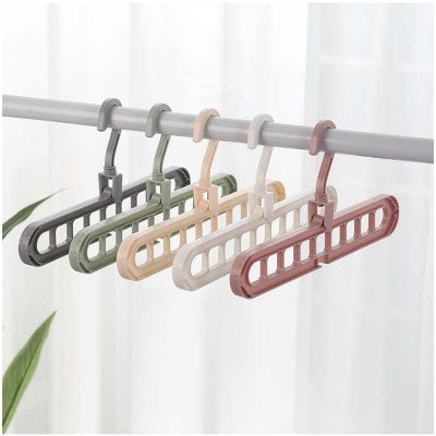 9-hole Clothes Hanger Organizer Space Saving Hanger Image