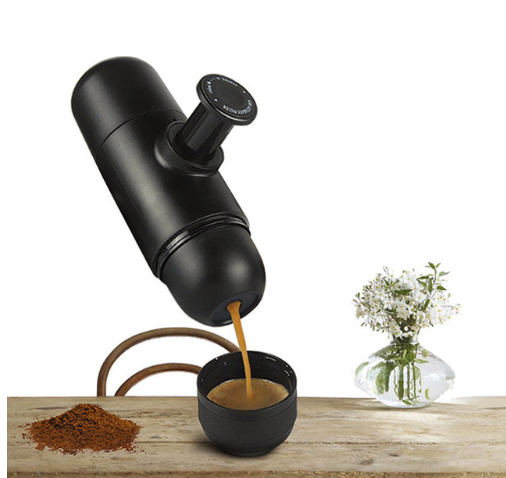 Condensed portable mini coffee machine Image