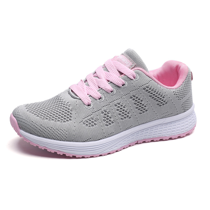 Women Casual Shoes Fashion Breathable Walking Mesh Flat Shoes Woman White Sneakers Women Tenis Feminino Female Shoes Image