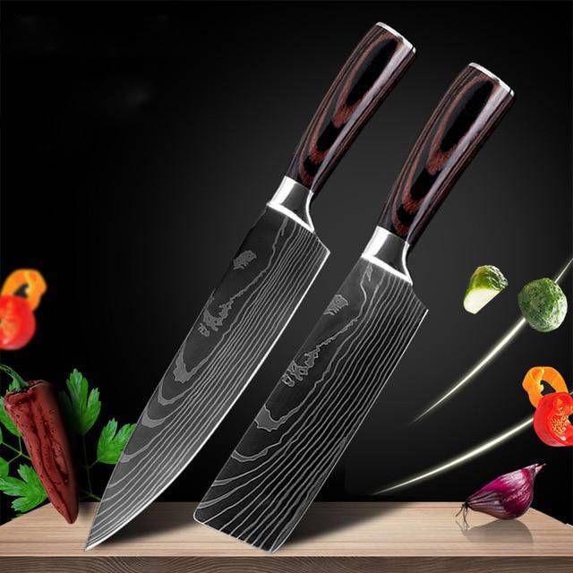 Carpenter's Special Set 6-piece Set 8-piece Set Knife Chef Knife Kitchen Knife Cooking Image