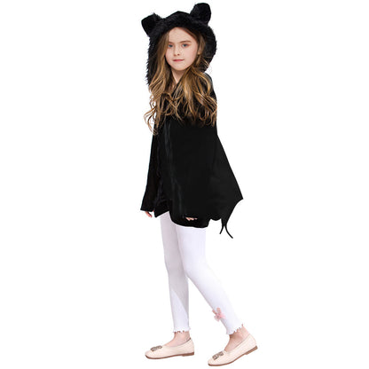 New Halloween Kids Costume Bat Cape