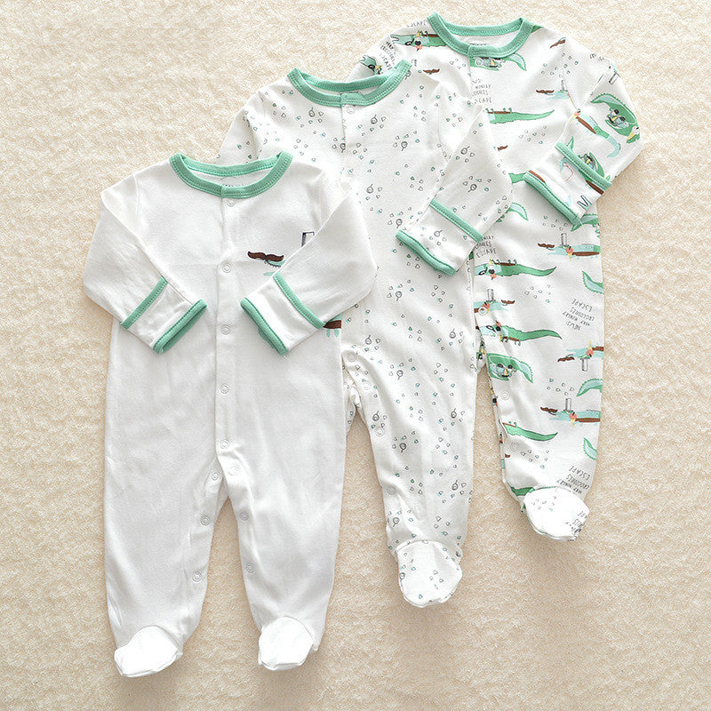 Baby crawling suit baby onesies Image