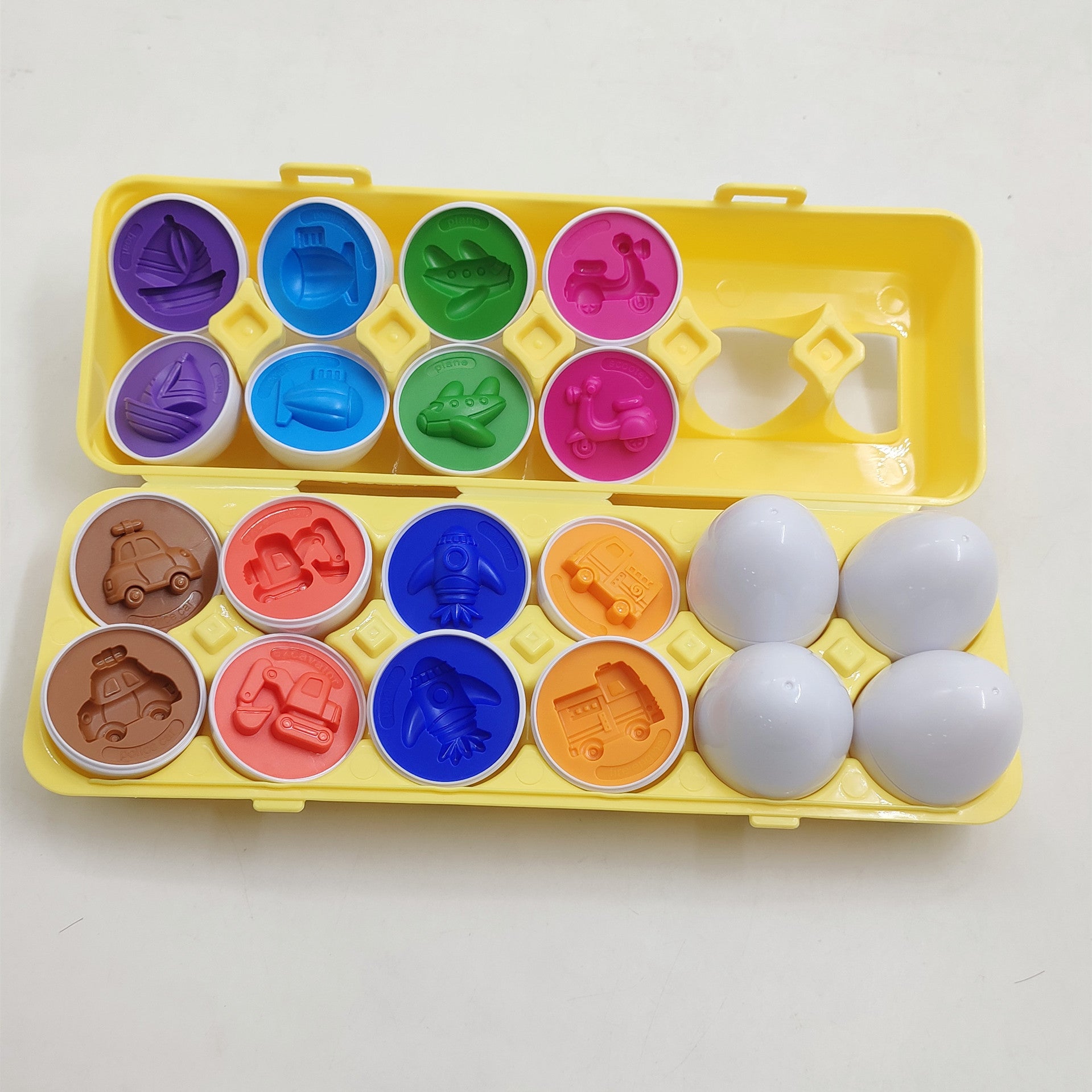 Baby Learning Educational Toy Smart Egg Toy Games Shape Matching Sorters Toys Montessori Eggs Toys For Kids Children Image