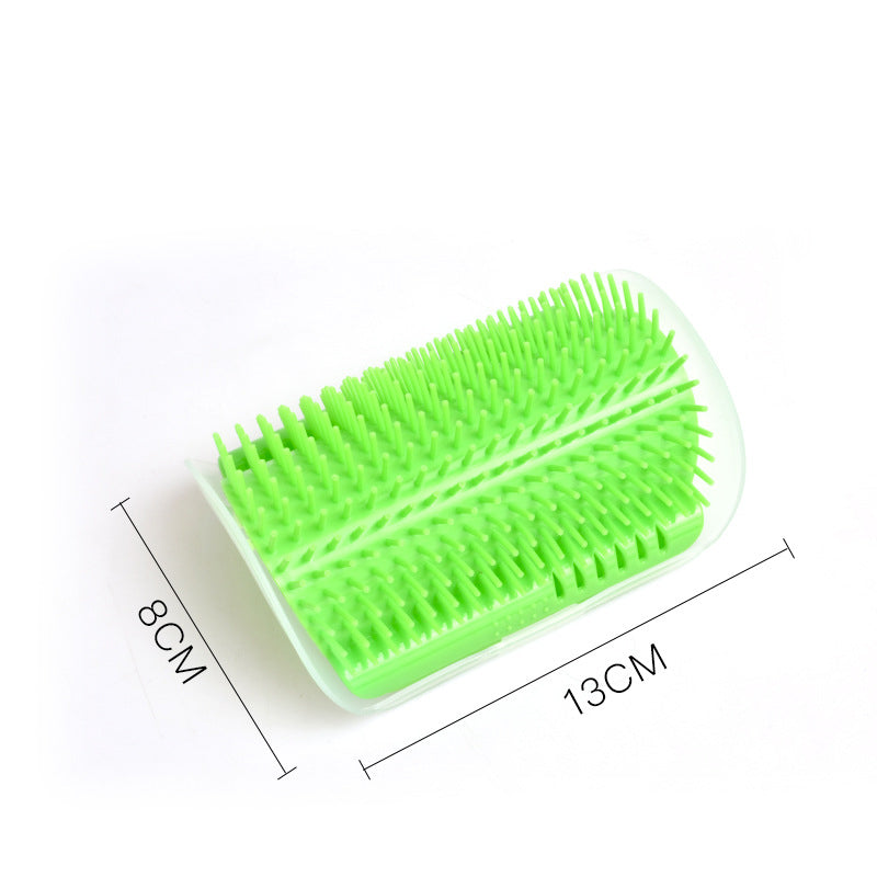 Cat Self-Grooming Brush Pet Wall Rubbing Device Image