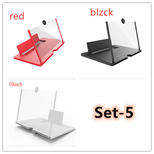 3D Screen Magnifier Signal Booster Mobile Screen Lightweight Foldable Magnifying Glass Image