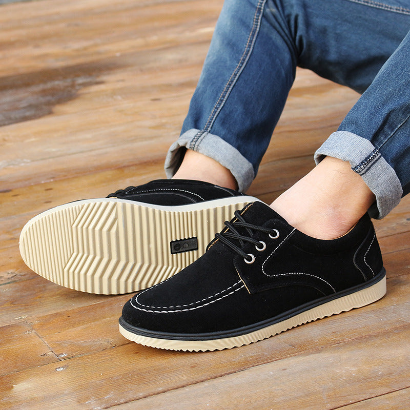 Factory Direct Korean Edition Spring And Autumn Season Old Beijing Canvas Shoe Fashion Shoes Men's Casual Shoes Taobao Burst Image