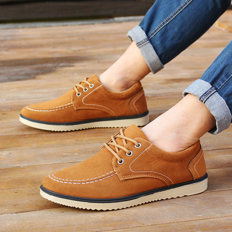 Factory Direct Korean Edition Spring And Autumn Season Old Beijing Canvas Shoe Fashion Shoes Men's Casual Shoes Taobao Burst Image