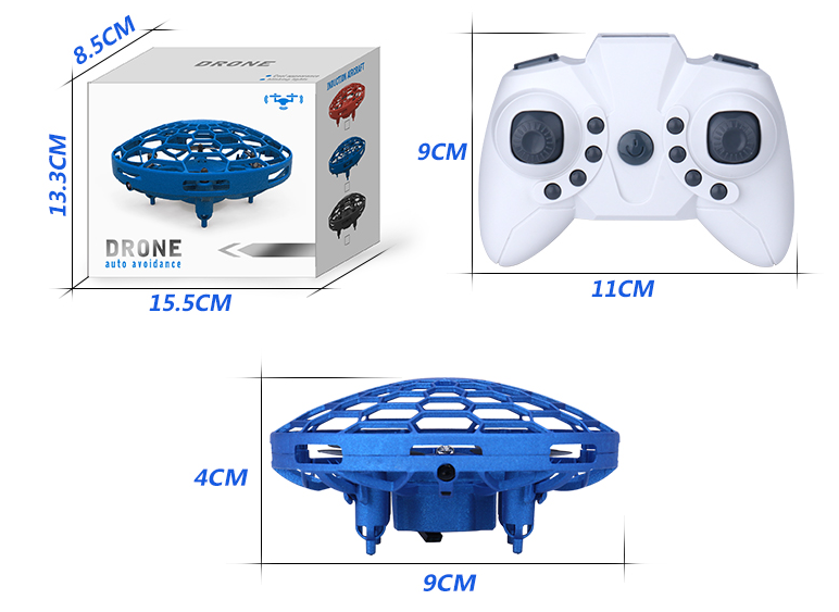 Flying Helicopter Mini Drone UFO RC Drone Infraed Induction Image