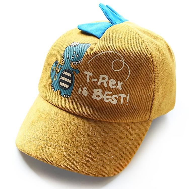 ''T-REX IS BEST'' DINOSAUR KIDS HATS Image