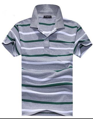 Stripe Men Polo Shirt Image