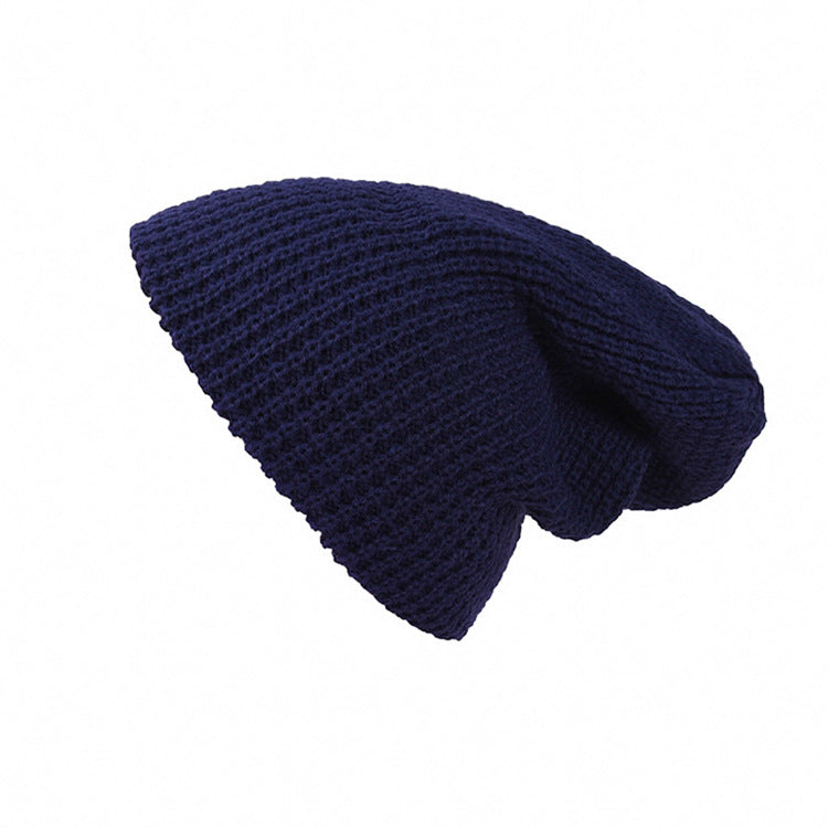 Knitted wool cap Image