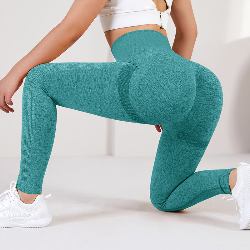 Fitness Yoga Pants Butt Lifting Seamless Leggings Women Gym Image