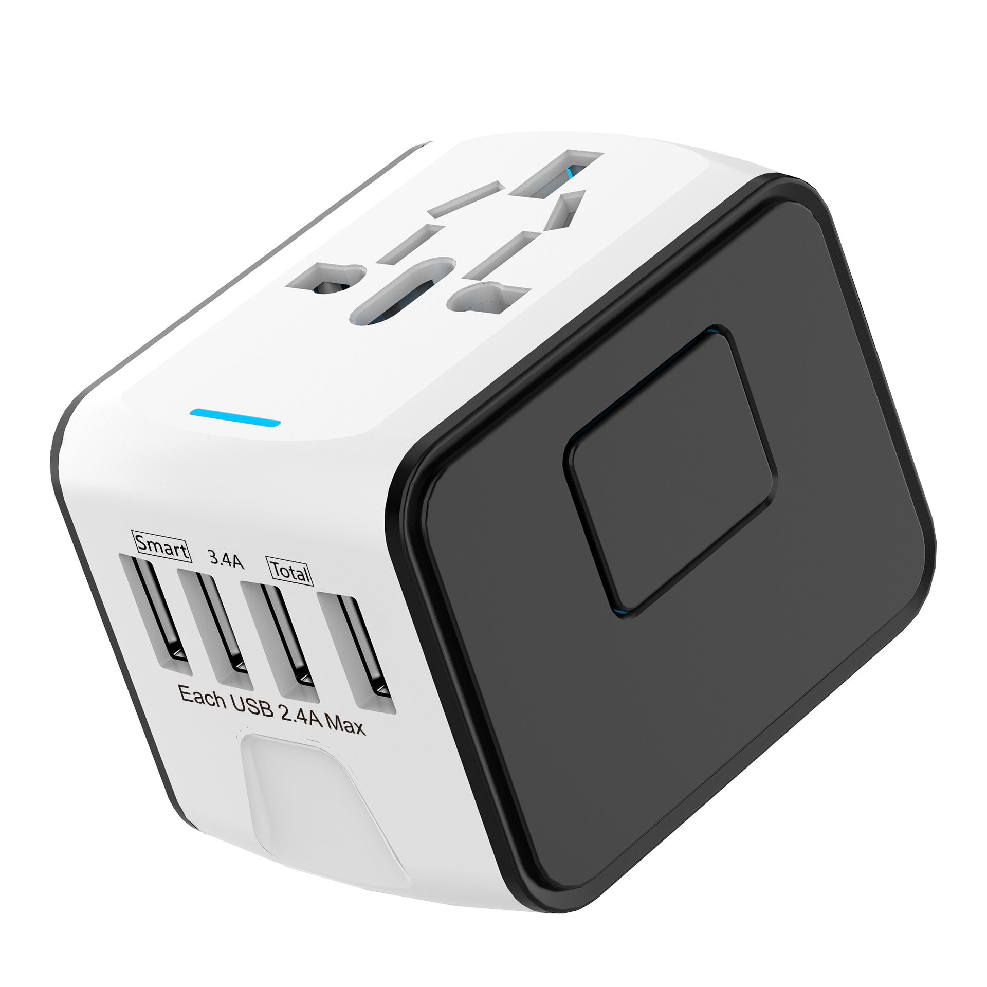 Travel Multifunctional 4 Charging Dock USB Converter Image