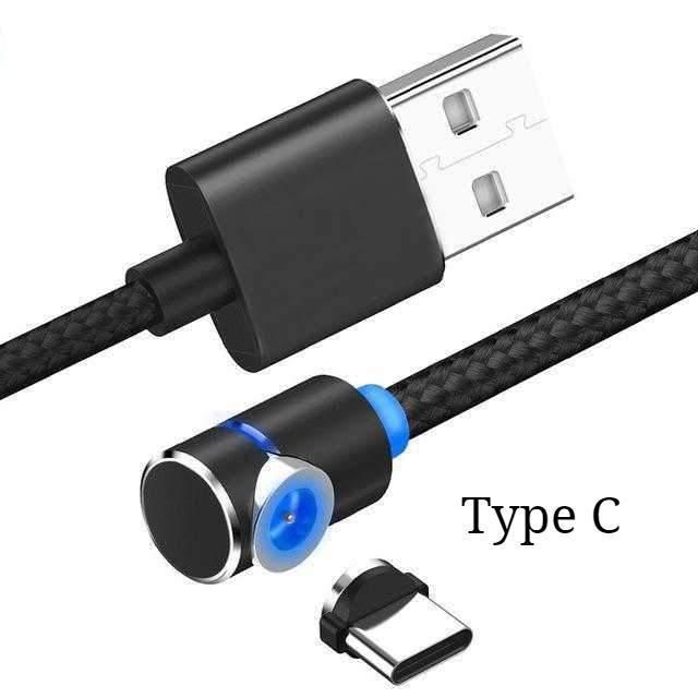 Magnetic Cable LED Magnet Charger Cable USB Cable & USB Type-C USB C Image