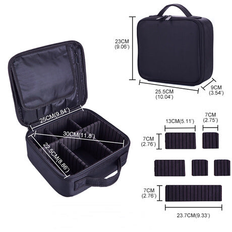 Large-capacity Multifunctional Portable Cosmetic Bag Image