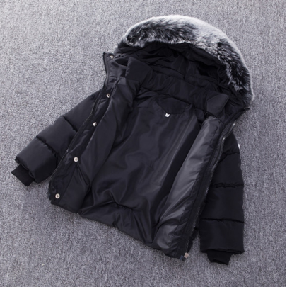 Children's thick cotton jacket Image