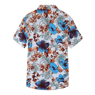 Hawaiian printed men's shirt Image