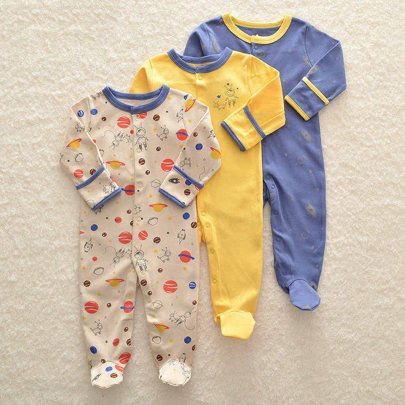 Baby crawling suit baby onesies Image