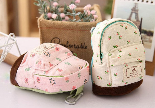 The supply of Korean pastoral small Suihua mini small bags hasp cute fashion change key bag Image