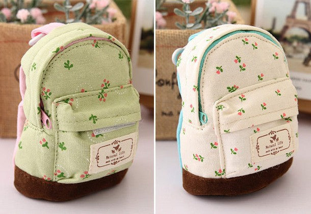 The supply of Korean pastoral small Suihua mini small bags hasp cute fashion change key bag Image