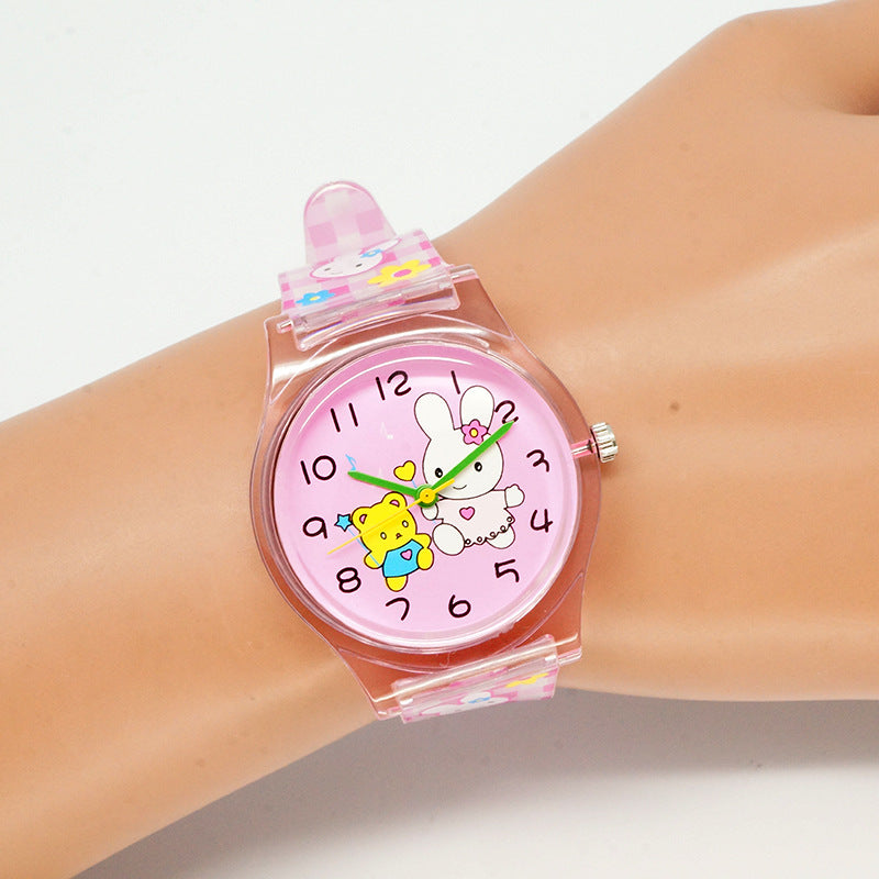 Cute girl watch quartz watch Image