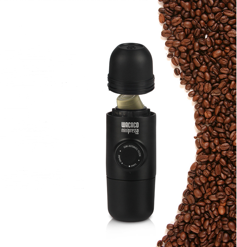 Condensed portable mini coffee machine Image