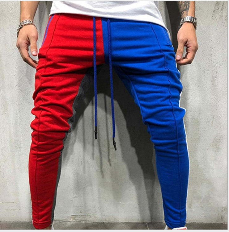 Color Mix Jogger Sweatpants Image