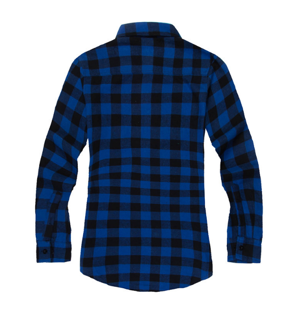 Mens Fashion Hip Hop Shirts Streetwear Urban Clothing Hiphop Men Clothes Plaid Zipper Shirt Image