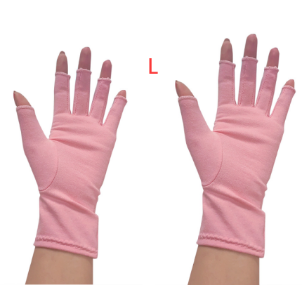 Breathable Health Care Half Finger Gloves Image