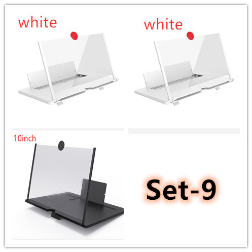 3D Screen Magnifier Signal Booster Mobile Screen Lightweight Foldable Magnifying Glass Image