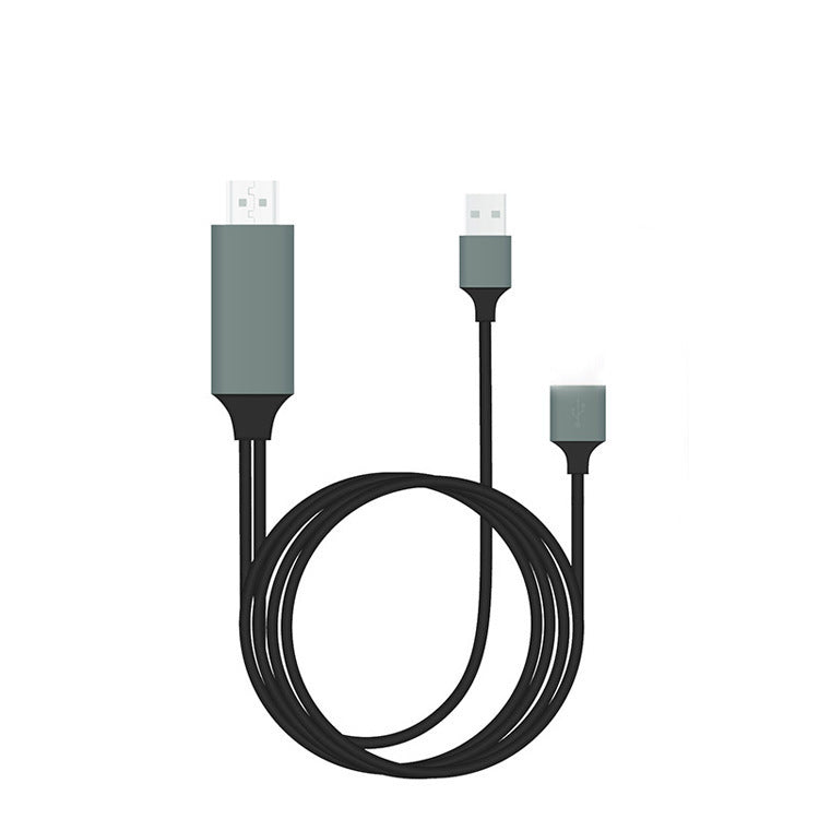 Type-C To HDMI Three In One Mobile Phone Projection Cable Image