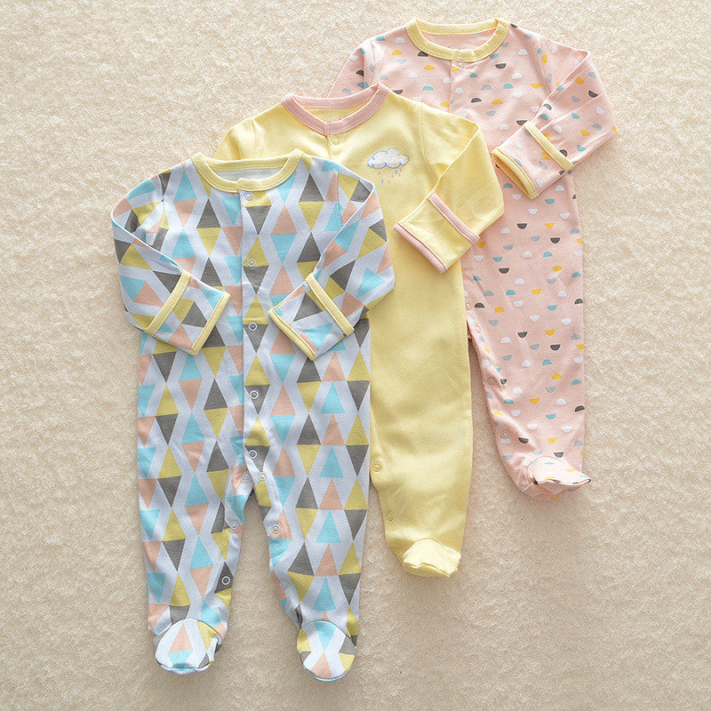 Baby crawling suit baby onesies Image