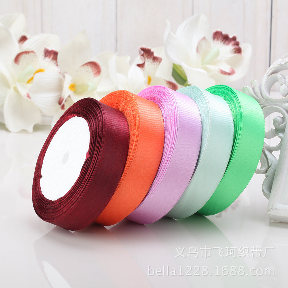 2.5cm single-sided polyester ribbon webbing Image