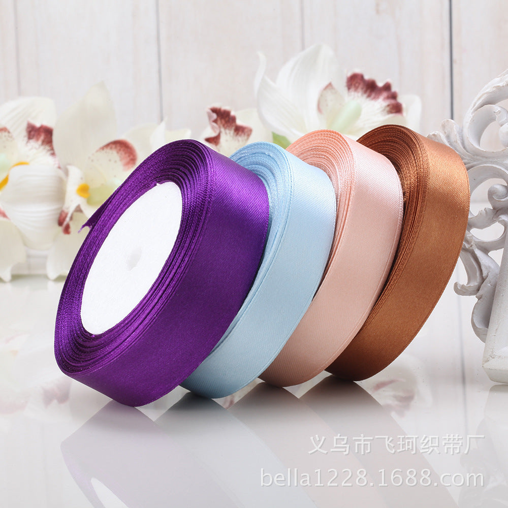 2.5cm single-sided polyester ribbon webbing