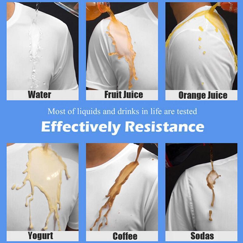 Quick-drying Waterproof Anti-fouling T-shirt Couple Half Sleeve Bottoming Shirt Image