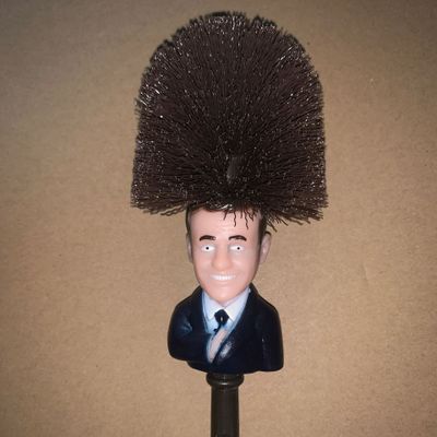 Funny Donald Trump Toilet Brush Image