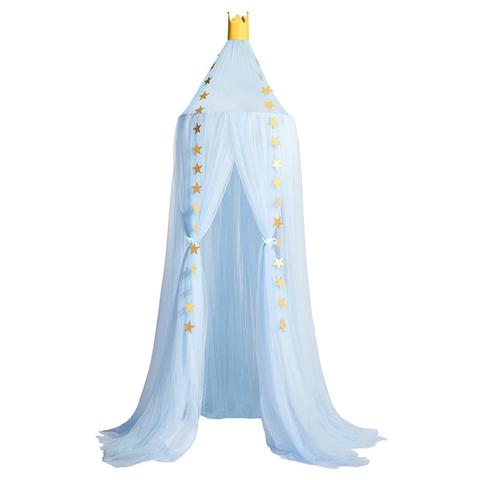 Children's Mosquito Net Baby Crown Army Mesh Bed Tent Tent   Star Ornaments Image