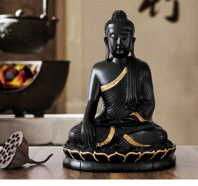 Sakyamuni Buddha statue decoration Image