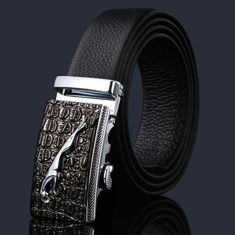 Belt men's automatic buckle Image