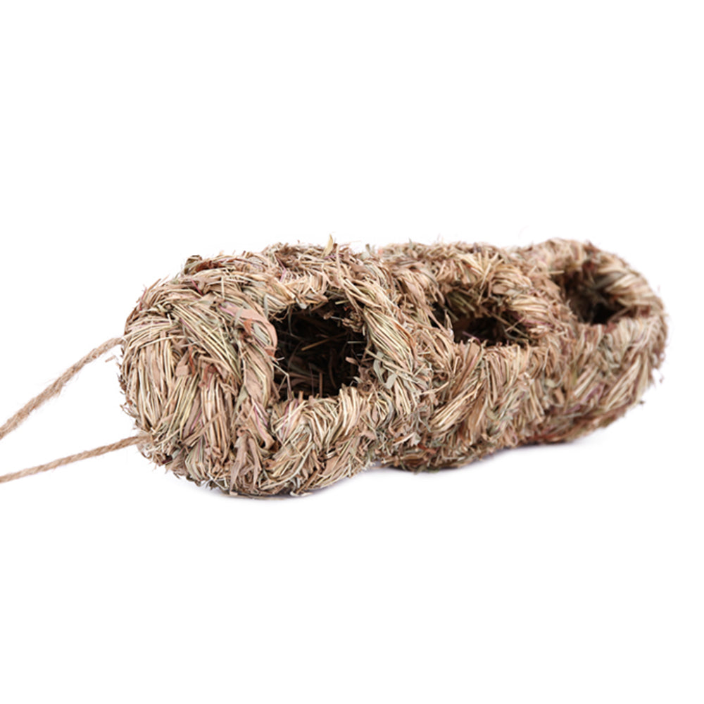 Hand-woven bird nest Image