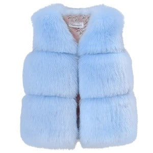 NEW Baby Girl Winter Vest Coats Image